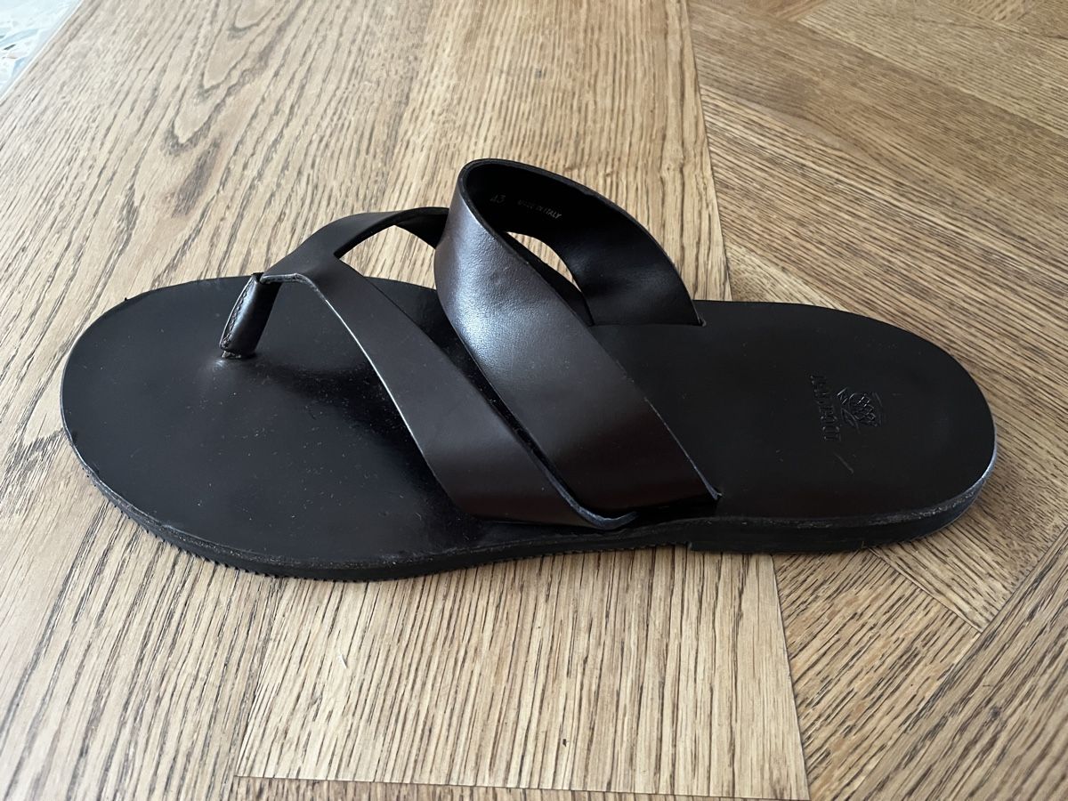 Navyboot Chaussures hommes: Leder-Sandalen Navyboot Grösse 43 – D'occasion à Zürich par mineff 1
