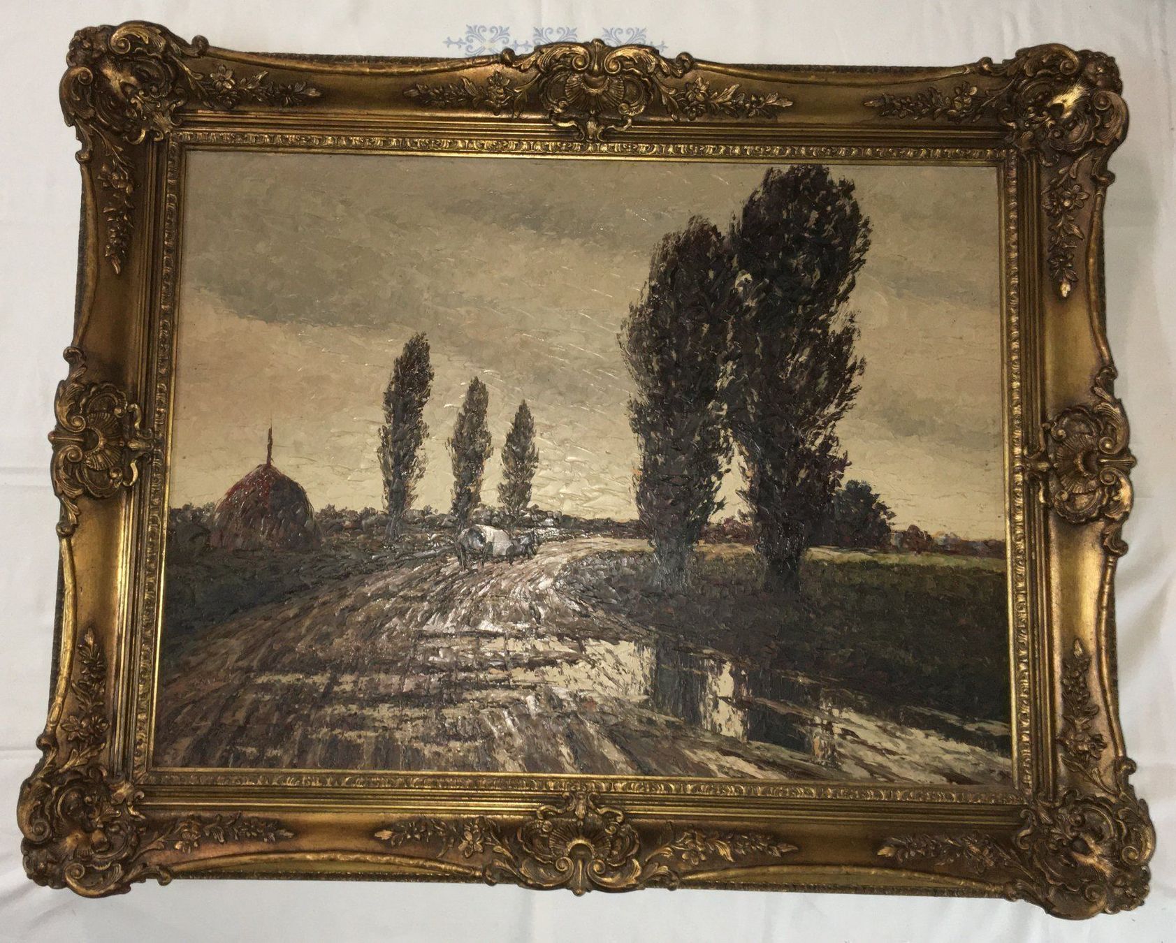Gemälde: Oelgemälde - sehr alt / 99 x 79cm – Gebraucht aus Oftringen von Vucki 6