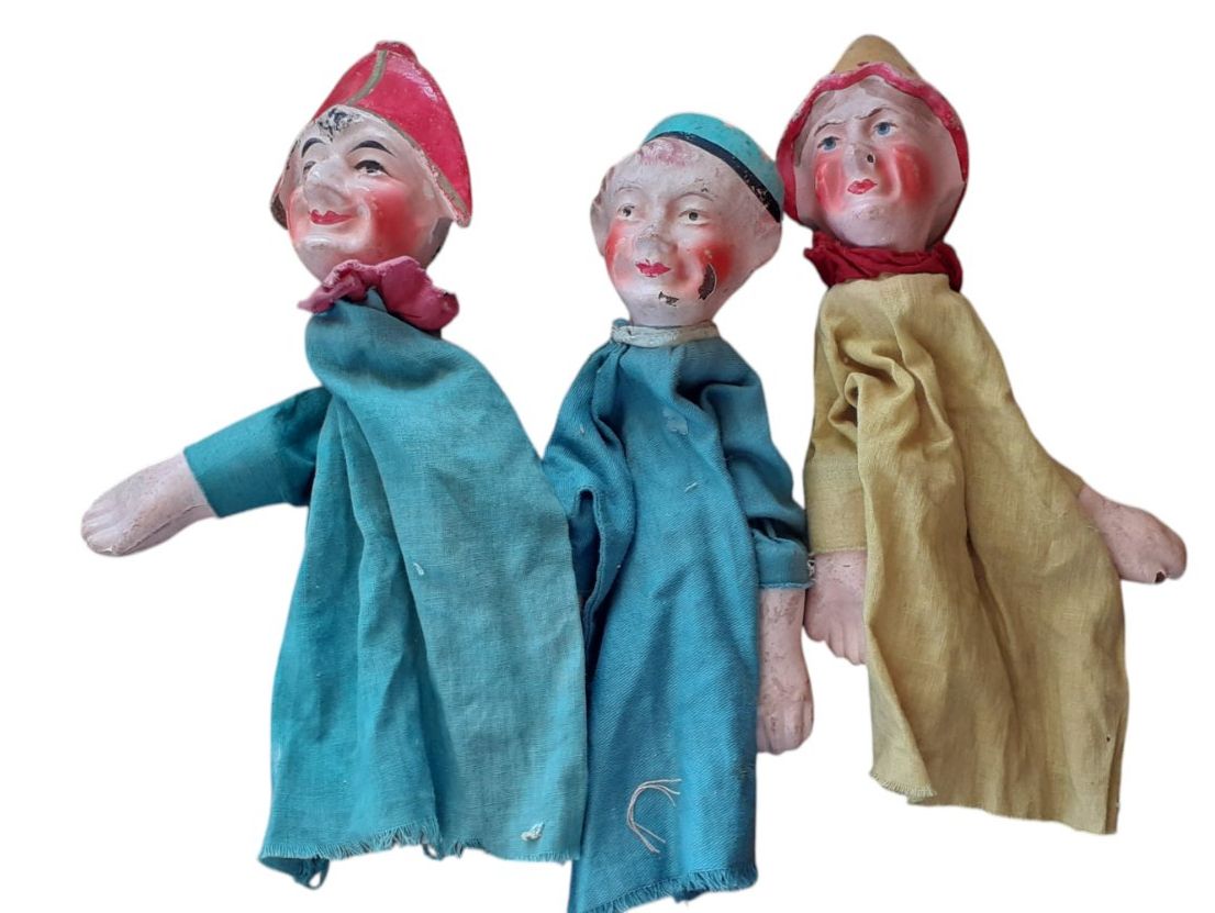 Spielzeuge: Kasperlefiguren - 3 Stück – Gebraucht aus Mörschwil von antiksalon