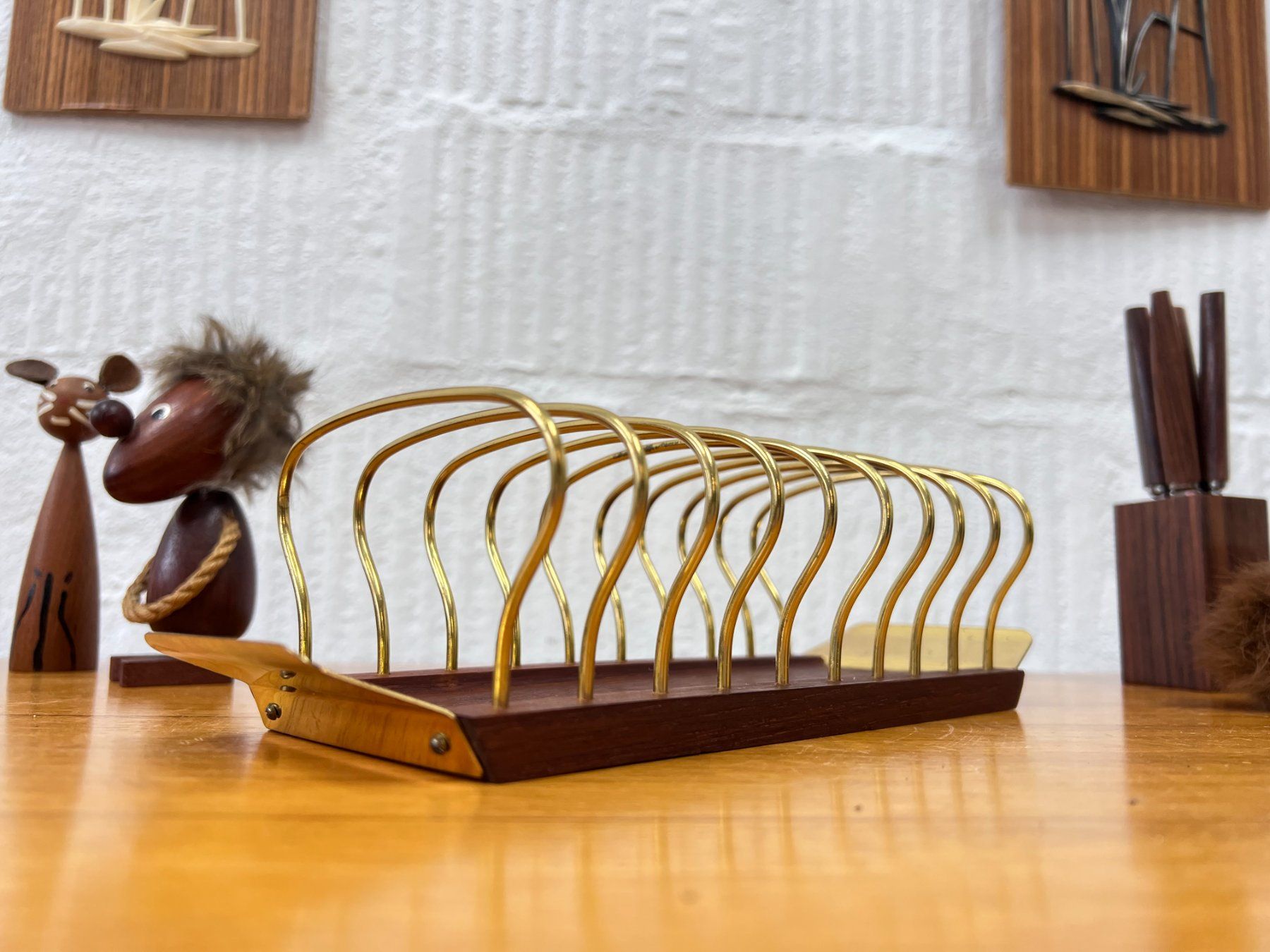 Altro per cucinare: Vintage Toasthalter I Teak – Usato da Walzenhausen venduto da stilvollwohnen 2