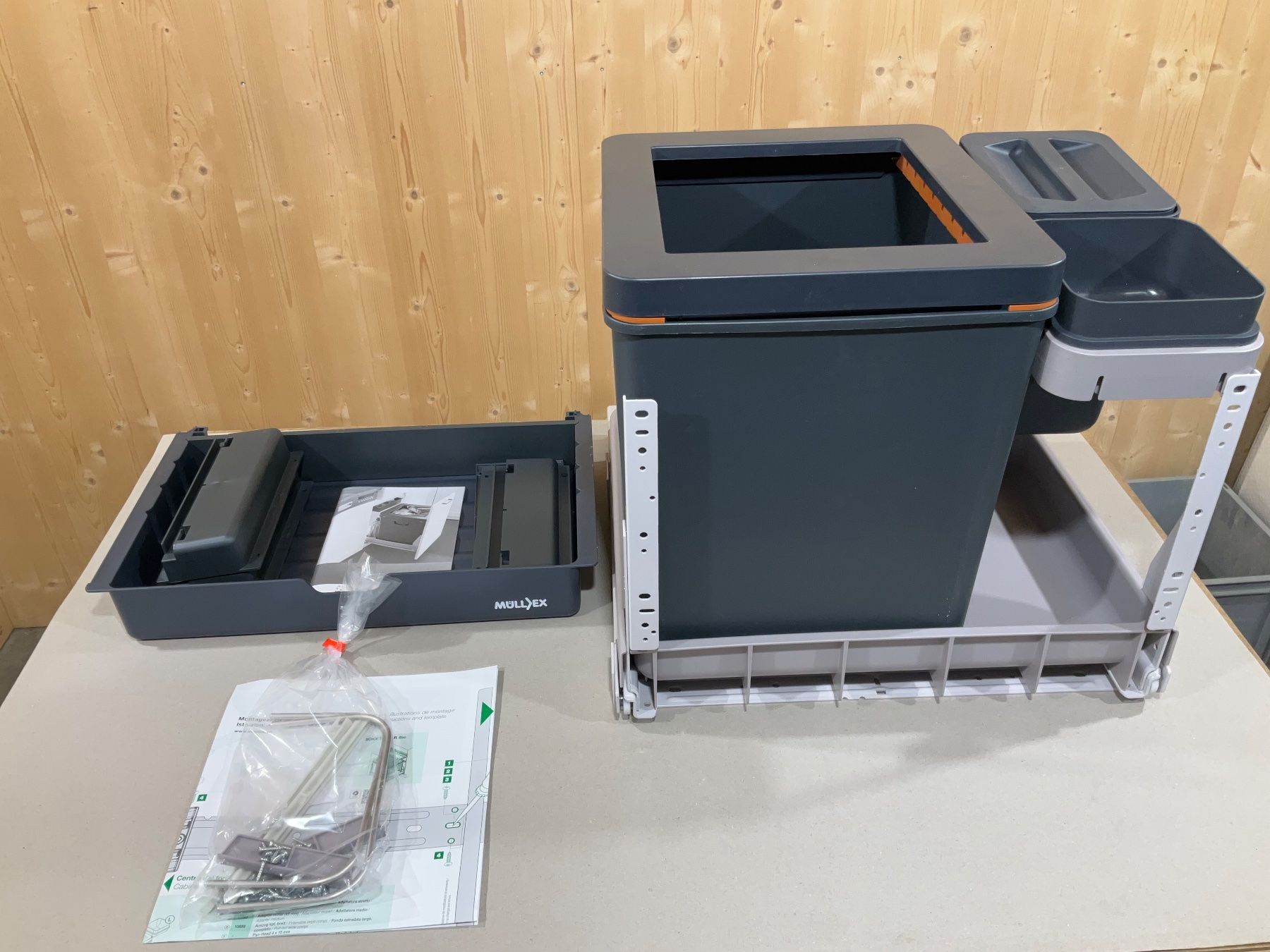 Müllex Abfalleimer: 065 Müllex Abfallsystem BOXX 55/60-R Bio – Neu (gemäss Beschreibung) aus Derendingen von Meisterstuecke 3