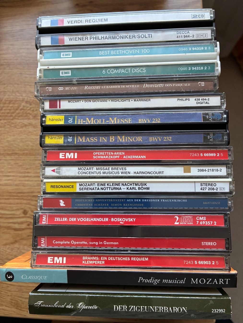 CD: 🎼 Grosse Klassik-CD Sammlung ca. 85 CDs mit Box-Sets – Usato da Schliern b. Köniz venduto da Mixmu 3