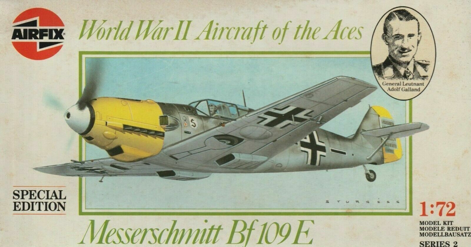 Airfix Kit di modellismo & Modellini statici: plastic model kit 1/ 72 AIRFIX 02086 MESSERSCHMITT BF 109E – Nuovo e nell'imballaggio originale da Vezia venduto da Aquarius_Age