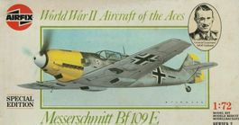 plastic model kit 1/ 72 AIRFIX 02086 MESSERSCHMITT BF 109E