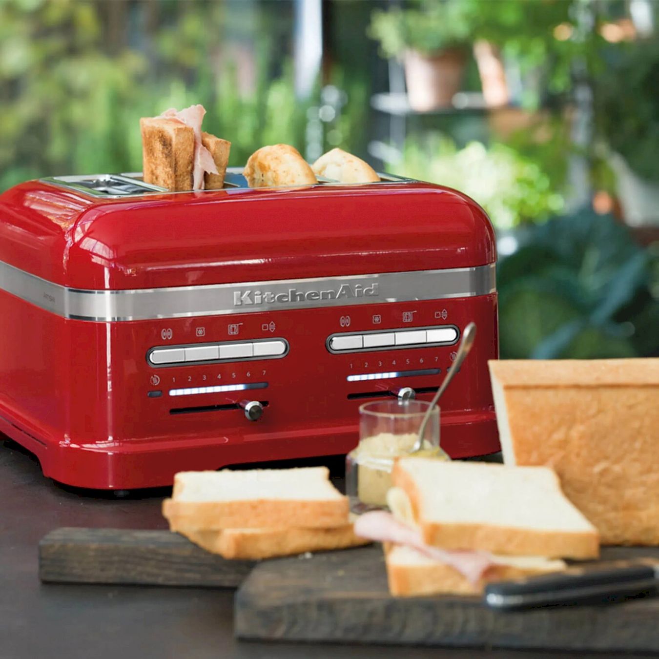 Appareils de cuisine: Kitchenaid 5KMT4205 4-Scheiben-Toaster – Neuf avec emballage d'origine à Bottighofen par zaap 6