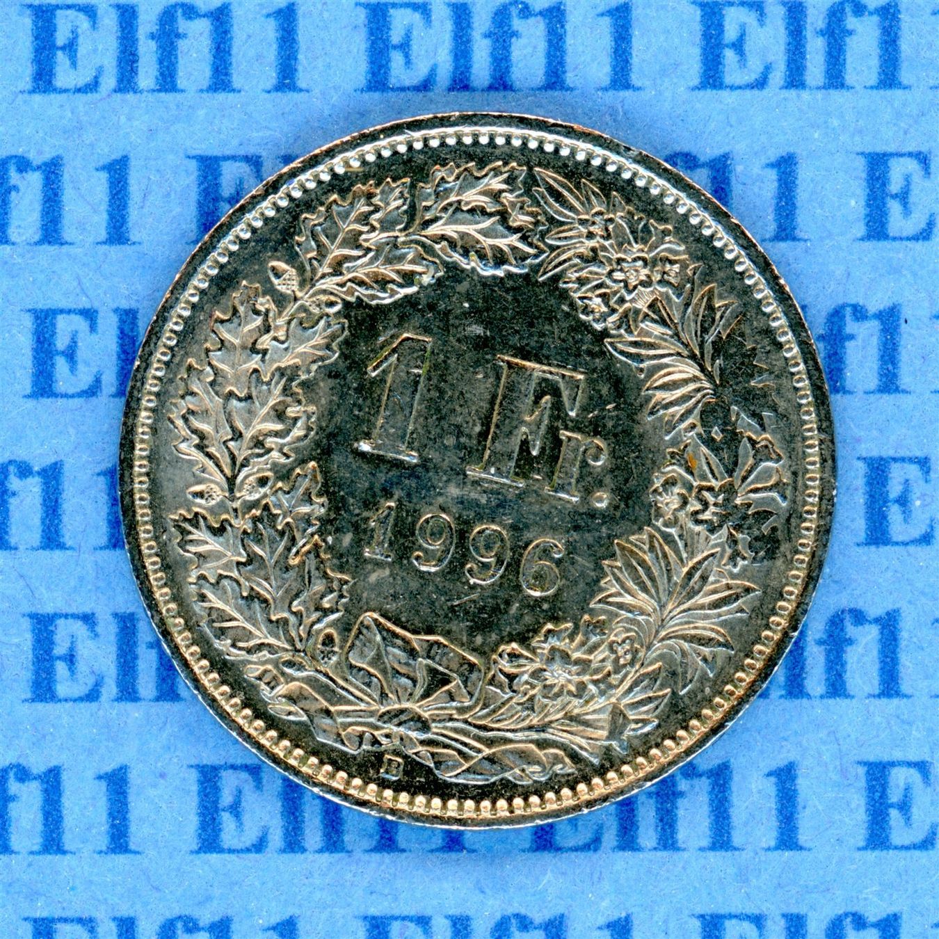Tutti le monete: CHF___1.00 1996 -vz 1 Franken – Usato da Widnau venduto da Elf11