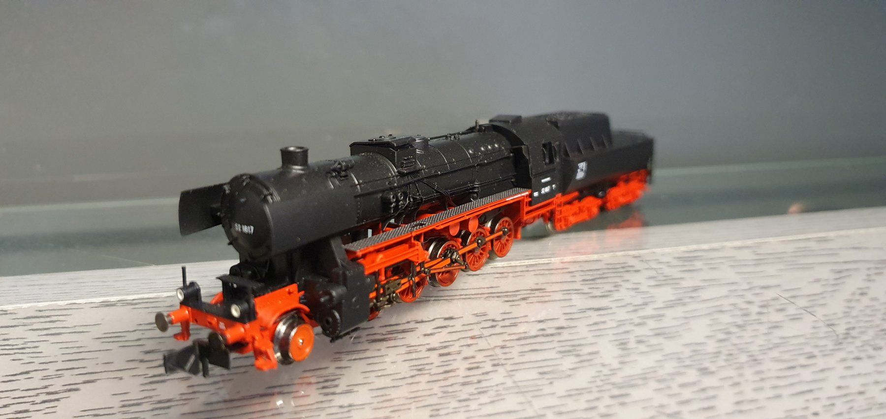 Fleischmann Modelleisenbahnen: FLEISCHMANN:N: DB DAMPFLOK BR 52 715201 TOP/OVP – Gebraucht aus Biglen von taunus82 1
