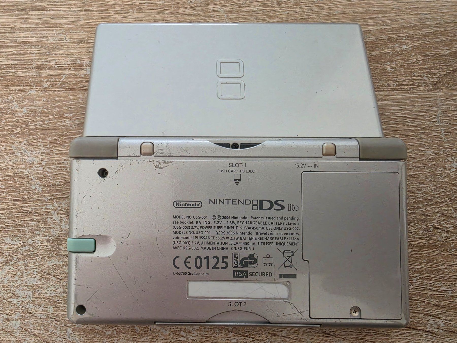 Nintendo Console: Nintendo DS lite in silbergrau – Usato da Sempach venduto da Knuckles17 4