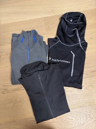 3 Herren Pullover Falke & Peak Performance