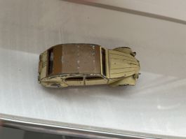 Dinky Citroën 2 CV, gelb, Vintage, Sammlerstück, alt,Top!