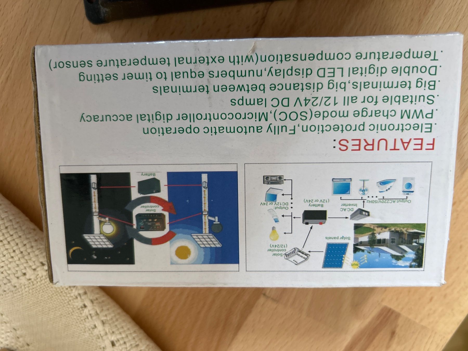 Dispositivi a energia solare: Solar charge Controller – Usato da Bern venduto da nortealsur 2