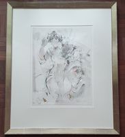 Bild - Lithografie Begegnung von Gabriele Mierzwa
