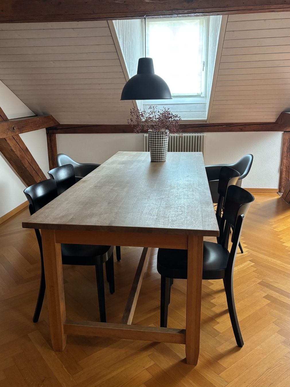 Lambert Tables: Gunther Lambert Esstisch aus massiver Eiche – D'occasion à Zürich par dom_9h7m 1