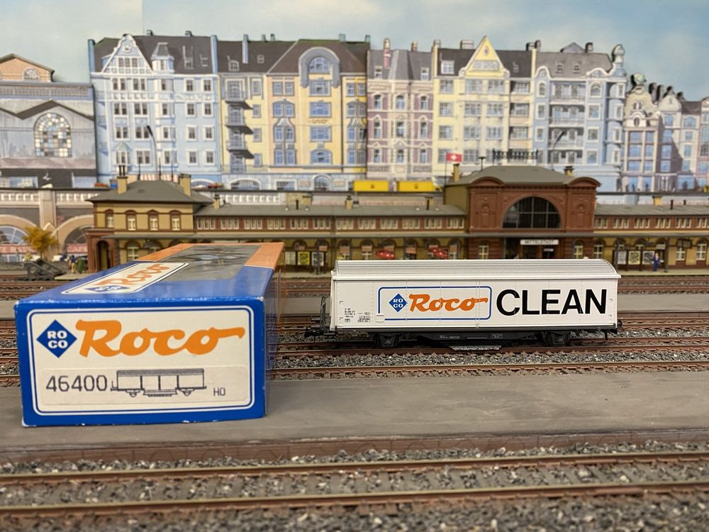 Roco 46400 Roco Clean Schienenreinigungswagen (Gebraucht) in Glattpark ...