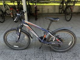 Mountainbike Leopard DY dunkelblau guter Zustand