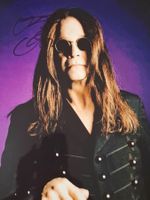 Ozzy Osbourne - Original in person Autogramm