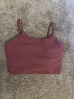 Dusty Rose Cropped Tank Top - Size L - Summer Essential