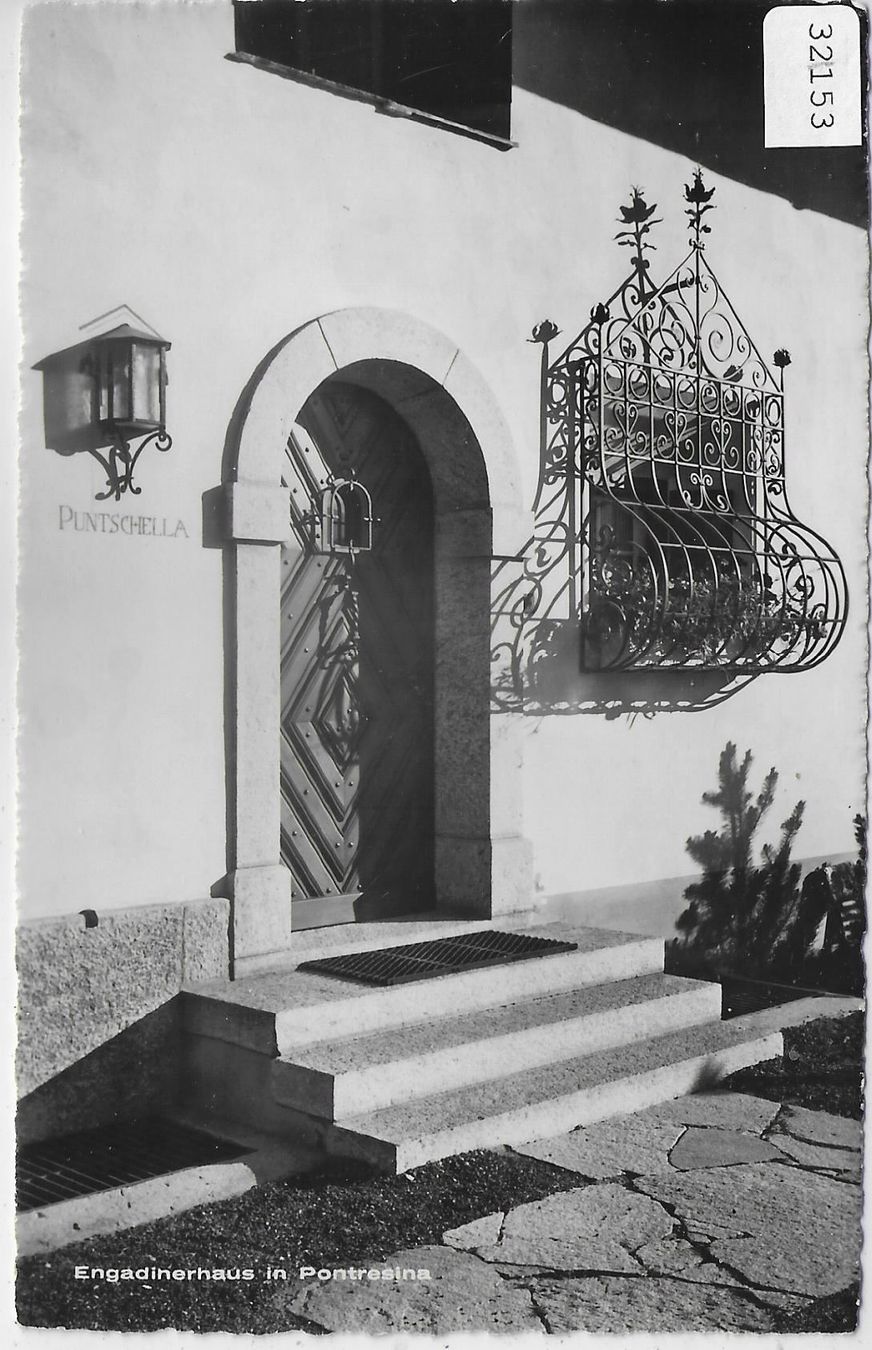 Cartoline postali: Engadinerhaus in Pontresina – Usato da Ettingen venduto da Kartenplanet