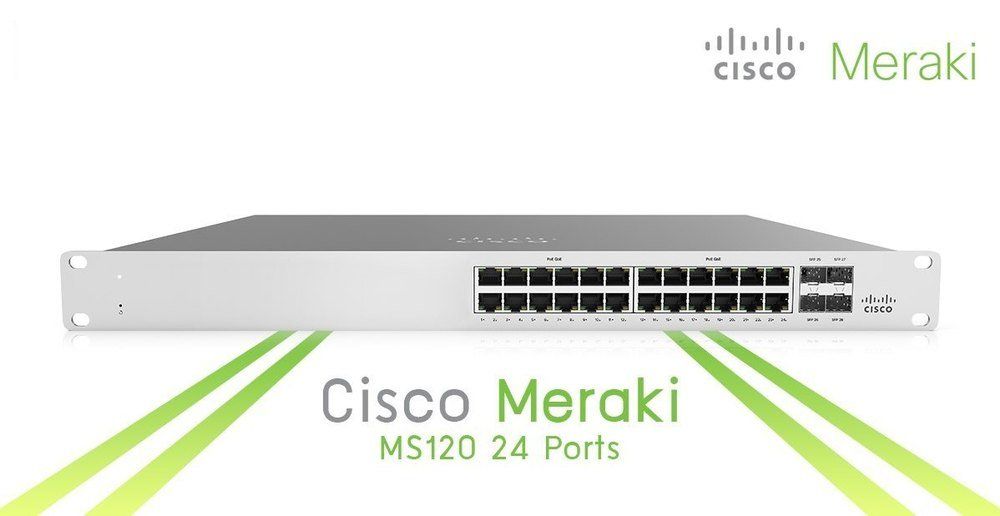 Briglie & Cavezze: Cisco Meraki Switch MS120-24 (PRIX A DISCUTER) – Nuovo (secondo la descrizione) da Vevey venduto da ncforsale