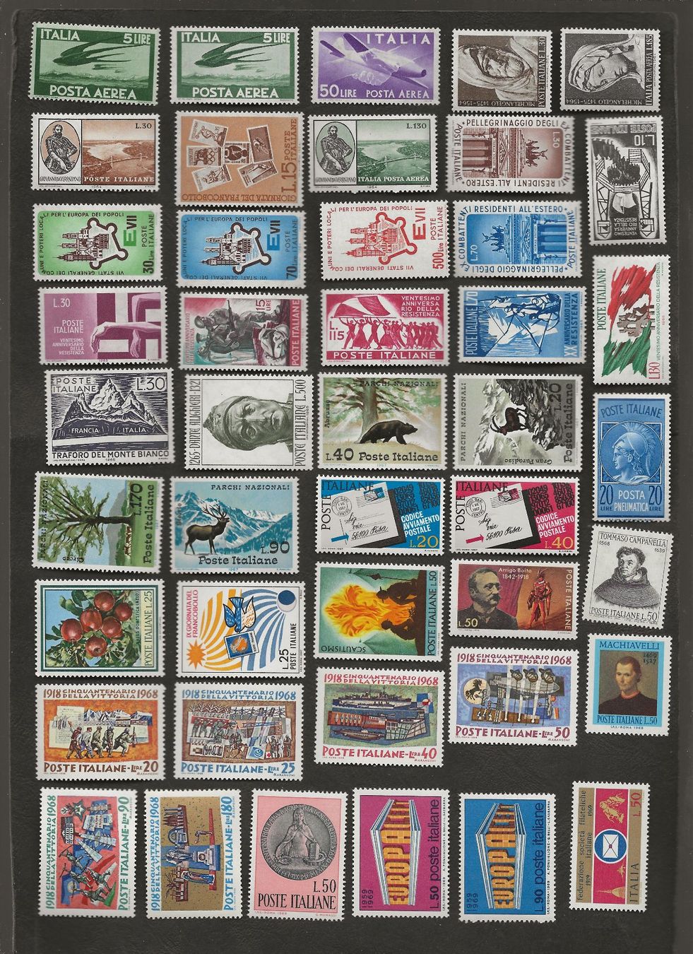 Tous les timbres: 93 Marken Italien postfrisch – D'occasion à Au ZH par xelagreb01 1
