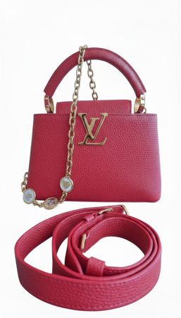 LOUIS VUITTON My Capucines Small – Lipstick Red – neuwertig!