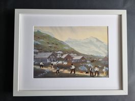 ALBERT MANSER FOTHOLITHO. „ALBERTLI“ MIT NEUWERTIGEM RAHMEN