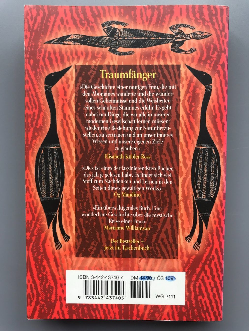 Bücher: "TRAUMFÄNGER" Marlo Morgan – Gebraucht aus Dalin von sup_8qj5 1