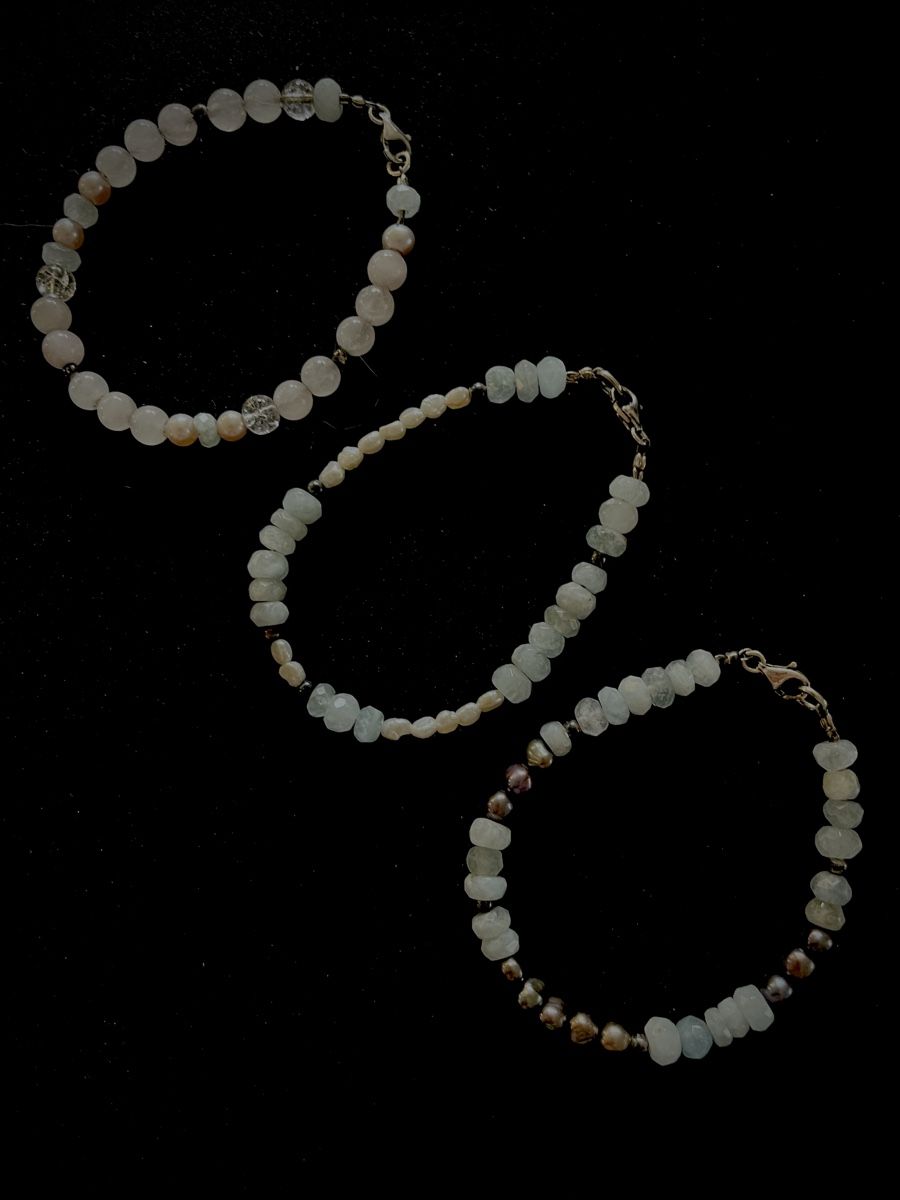 Bracciali & Braccialetti: 3 Edelstein-Armbänder – Usato da Schlieren venduto da SpezielleNote52 1