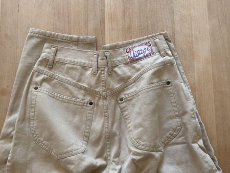 Beige Vintage Jeans