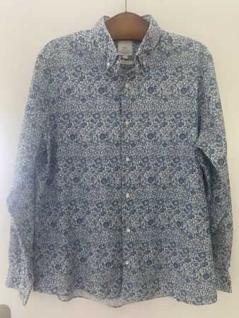 Herrenhemd Langarm, Gr. XL, slim fit