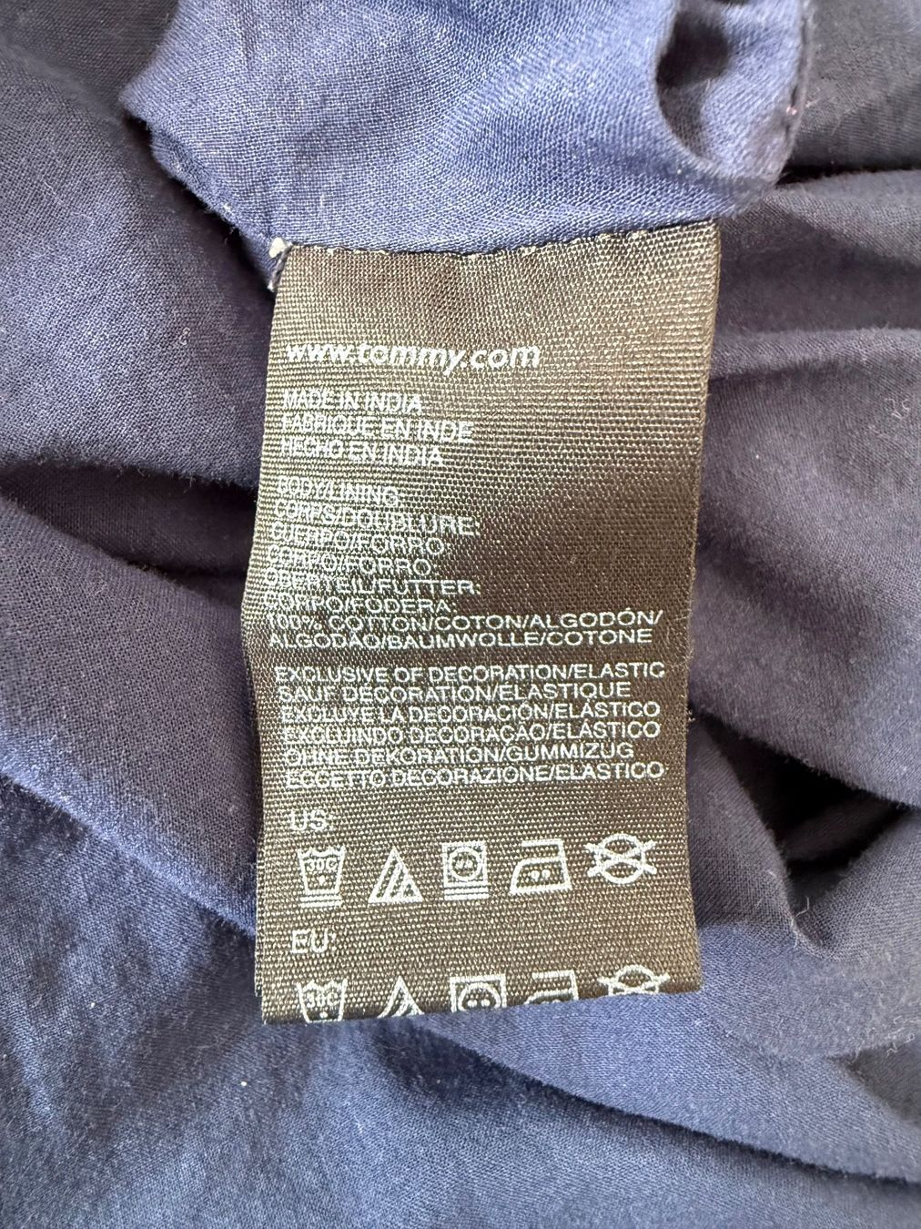 Tommy Hilfiger Vestiti: Weites Sommerminikleid oder Oberteil Tommy Hilfiger – Usato da Luzern venduto da Mamutpe 4