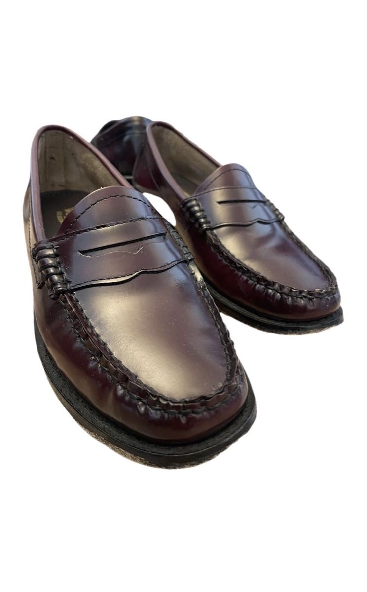 G.H.Bass Scarpe da uomo: G.H. Bass Weejuns, bordeauxrot – Usato da Basel venduto da ememilil