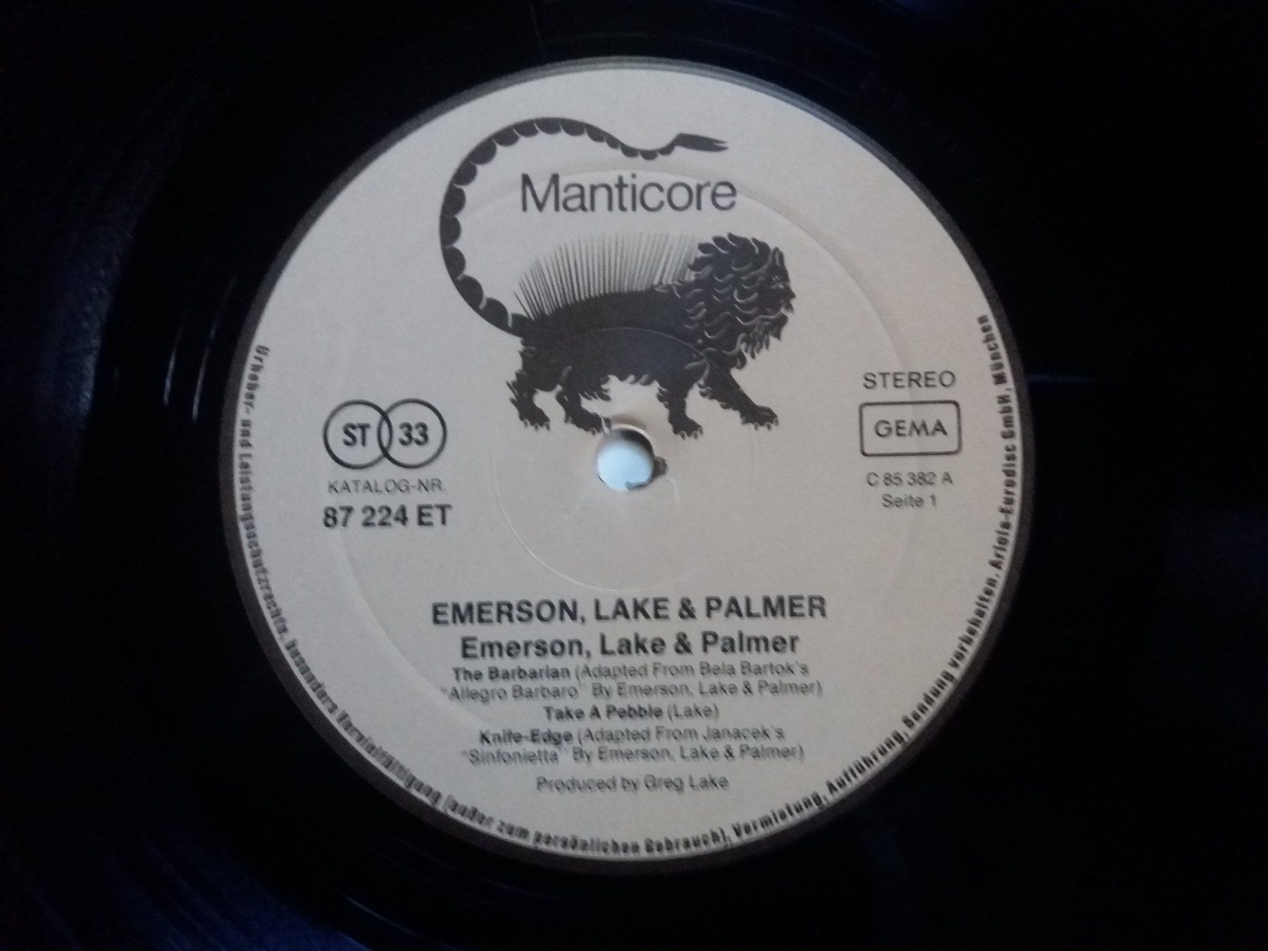 Dischi in vinile: LP (Emerson, Lake & Palmer) – Usato da Meyrin venduto da toutatis 3