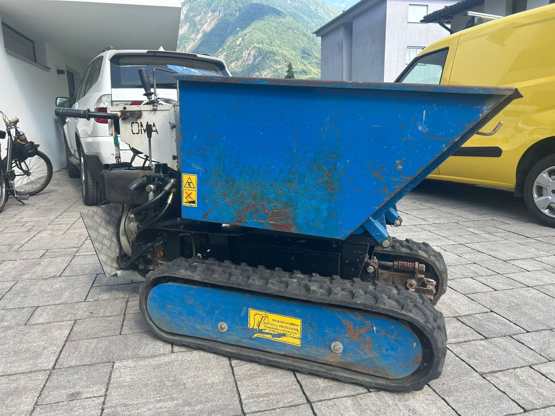 Chargeur de ferme: Raupendumper OMA MTR 600 – D'occasion à Cama par DLCE90 3