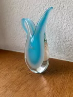 Murano Glasvase um 1960 Vintage MURANO SOMMERSO GLASS