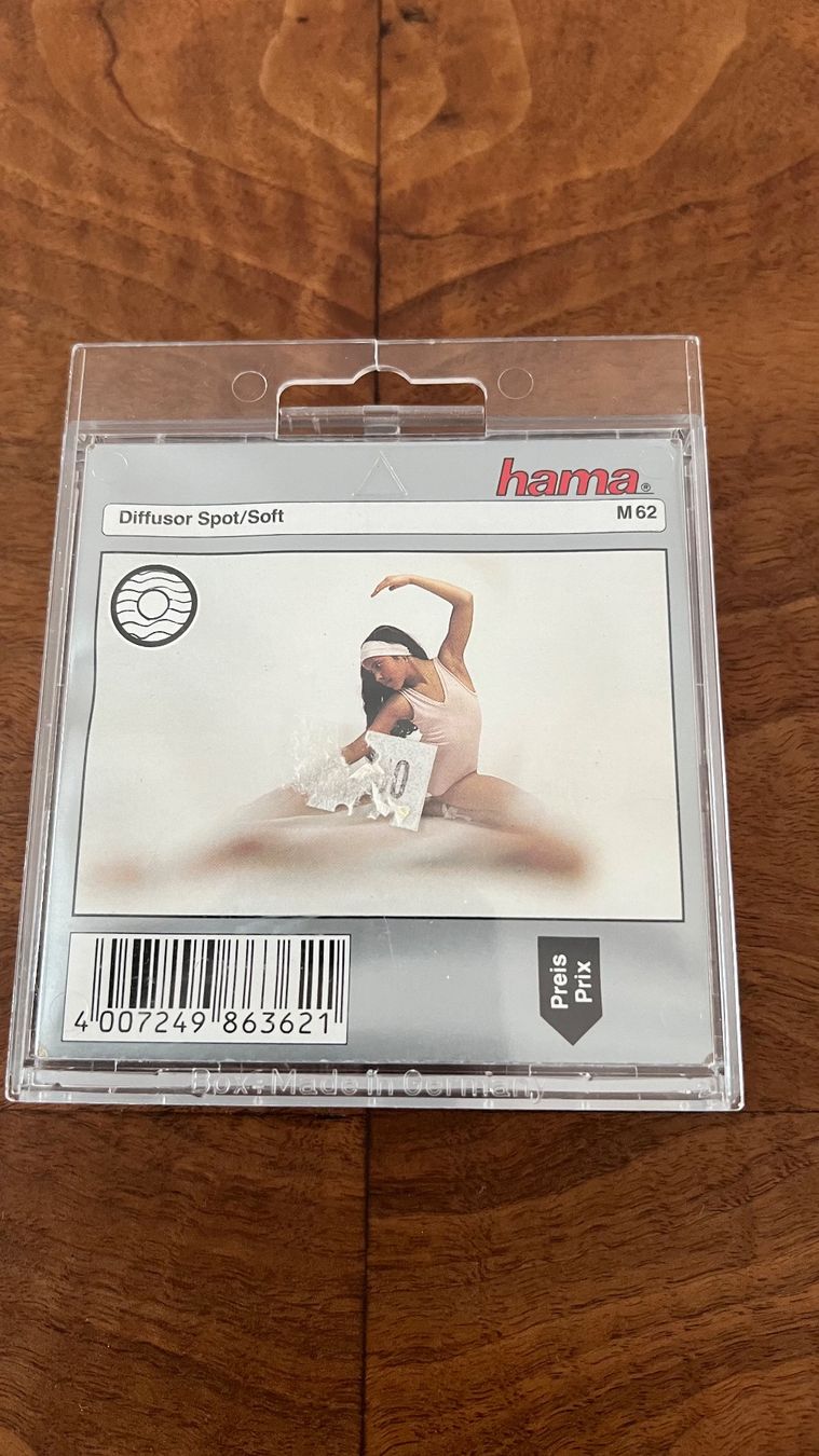 Hama Filtri: hama Filter - Diffusor Spot/Soft M62 – Nuovo (secondo la descrizione) da Luzern venduto da serchon