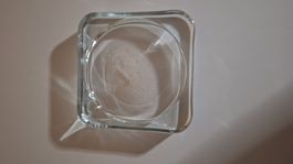 Kerzen-/Dekoschale, Klarglas, 10x10 cm