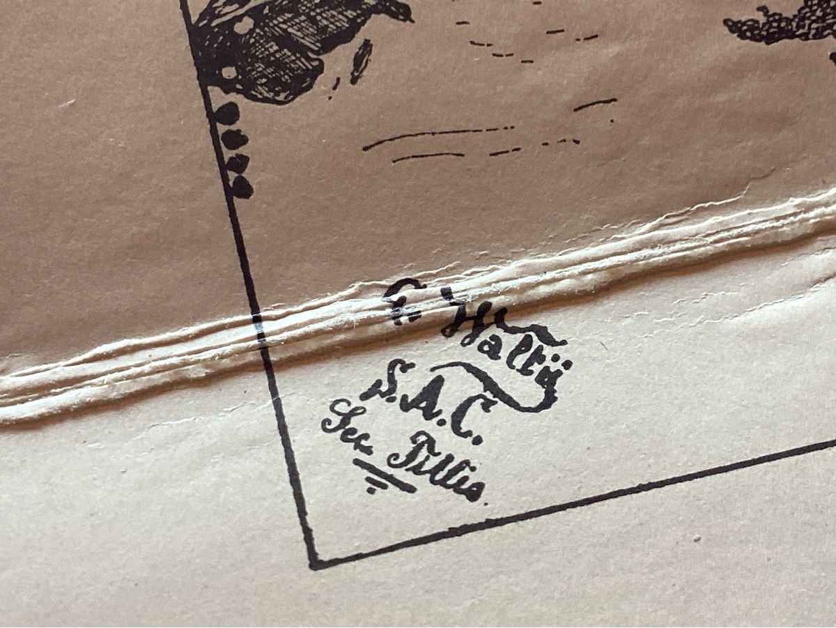 Ansichtskarten: Breithorn carte guide des cimes – Gebraucht aus Luc (Ayent) von Rebouille 6