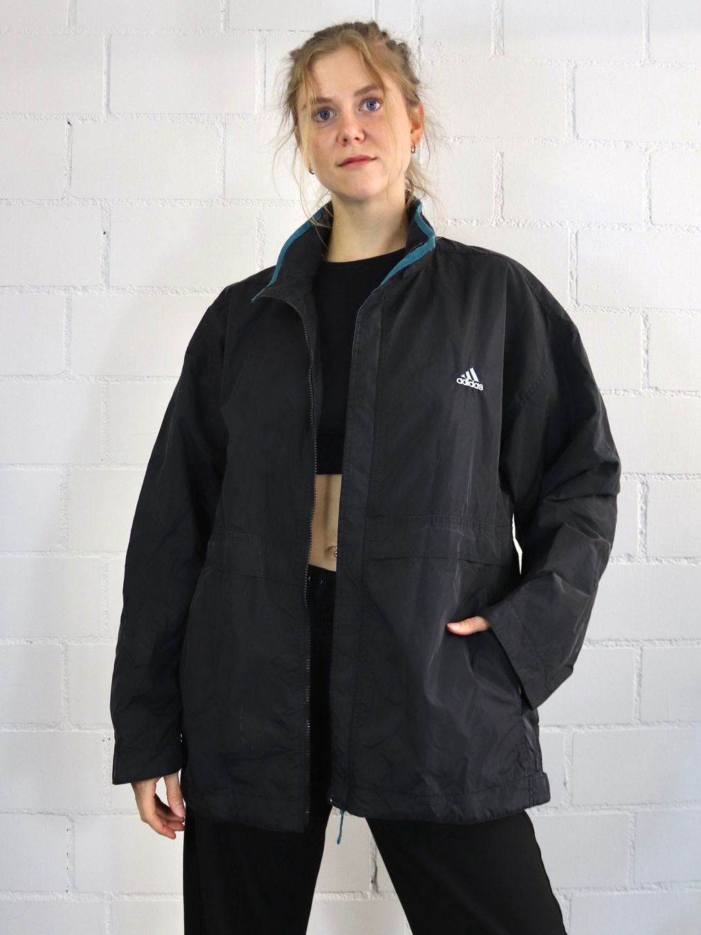 Adidas Giacche: Vintage Adidas Übergangsjacke | L – Usato da Widnau venduto da flottifetze 4