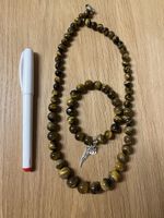 Tiger Eye Necklace & Bracelet Set