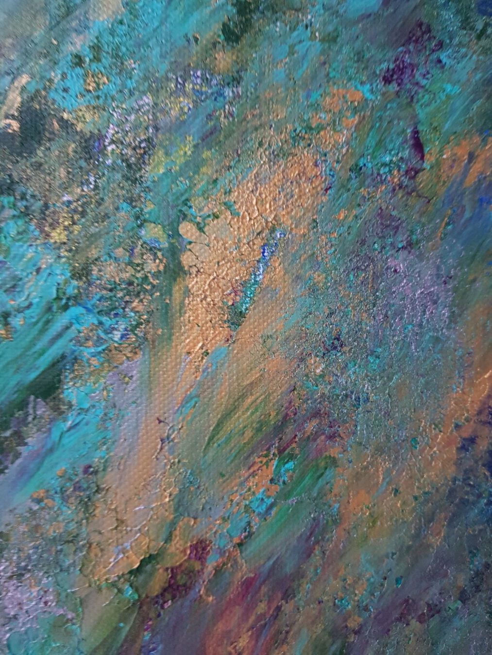 Gemälde: Painting: "If only...", 40 x 50 cm canvas frame – Neu und originalverpackt aus Turbenthal von viw_48fr 2