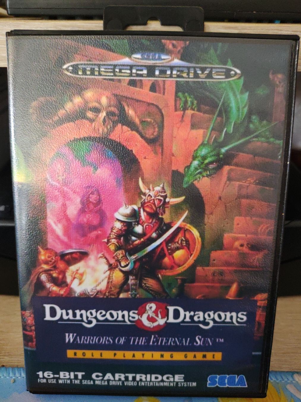 Sega Jeux: Jeu Sega Mega Drive Dungeons & Dragons Warriors  – D'occasion à Fribourg par PastGame