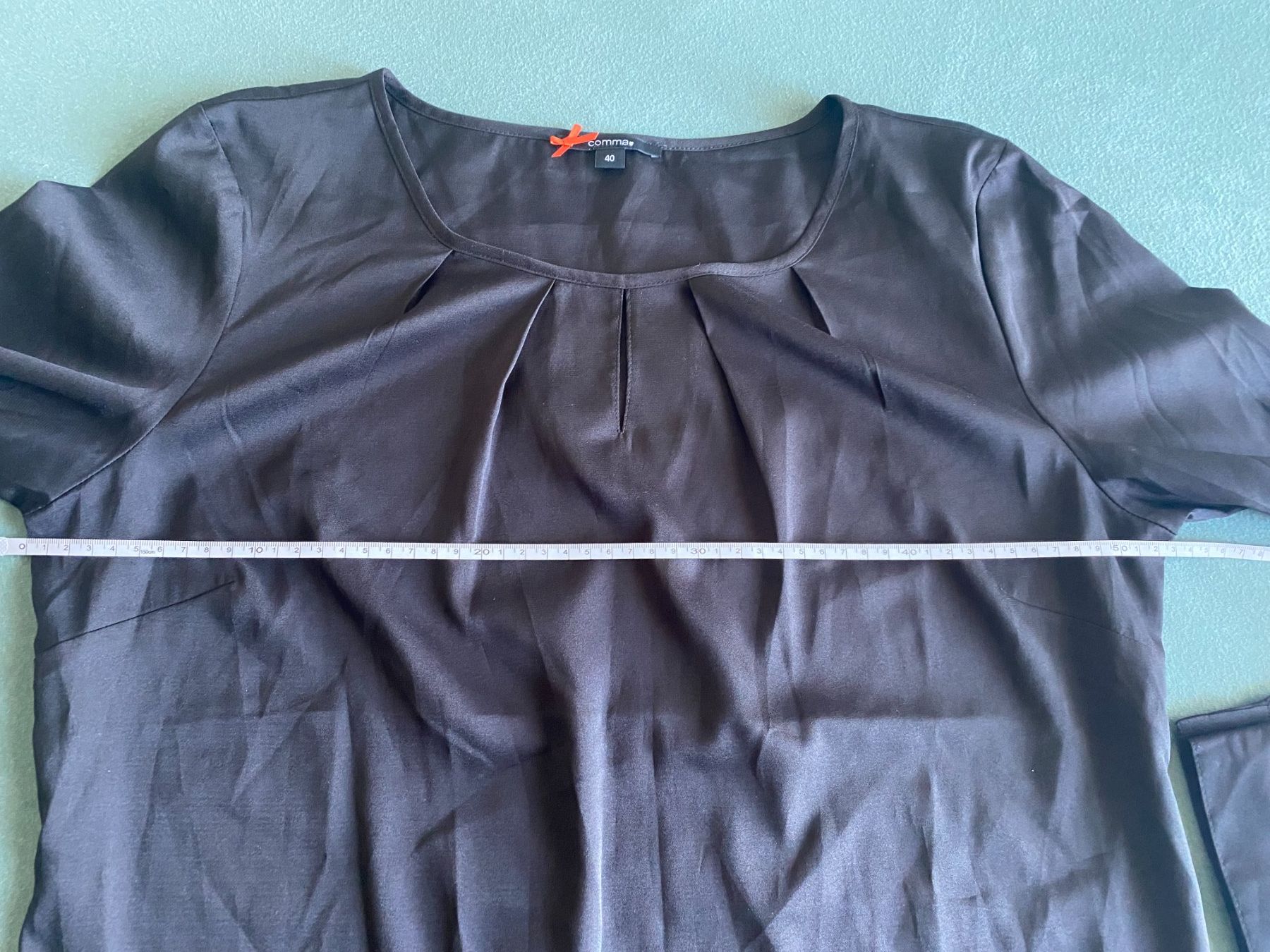 Comma Blusen: NEU, COMMA Bluse schwarz, wenig Elastan, Gr. 40 – Neu (gemäss Beschreibung) aus Gümligen von Primeselection 2