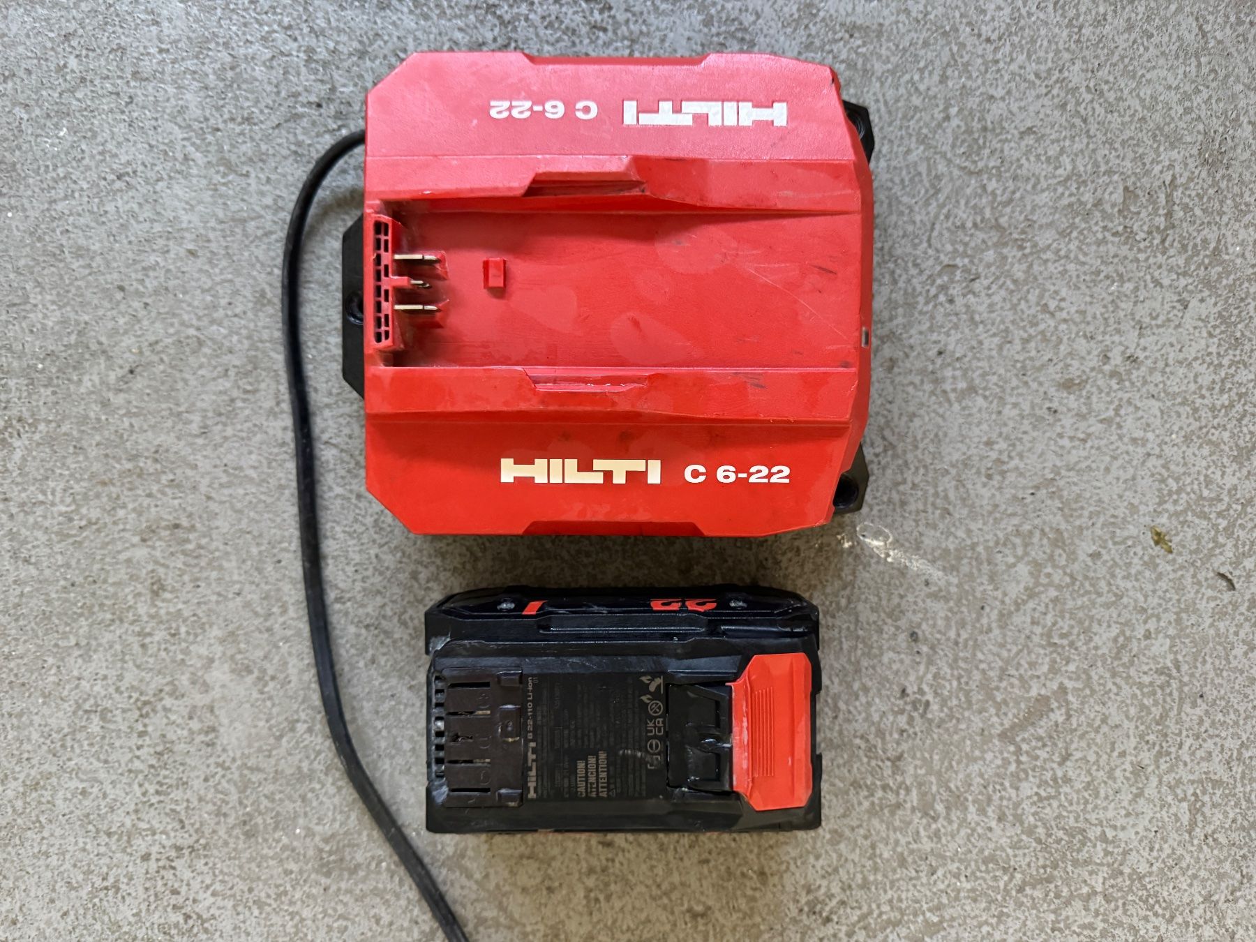 Hilti Akkus & Batterien: Hilti C 6-22 – Gebraucht aus Buchs SG von ape_c6bn