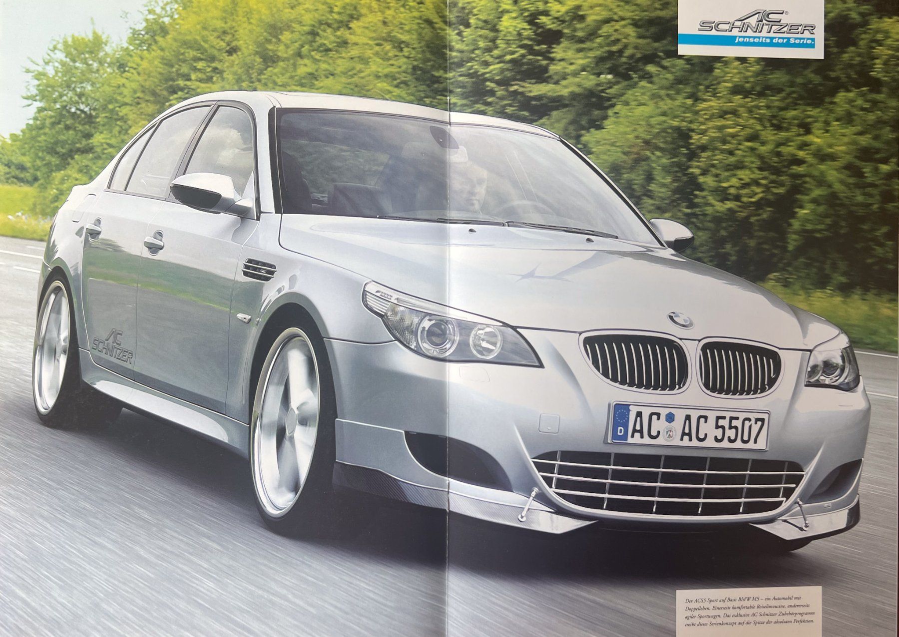 BMW Dokumente: PROSPEKT | BMW - AC SCHNITZER ACS5 / M5 - E63/E61 | AB 2005 – Gebraucht aus Unterägeri von Isha04 4