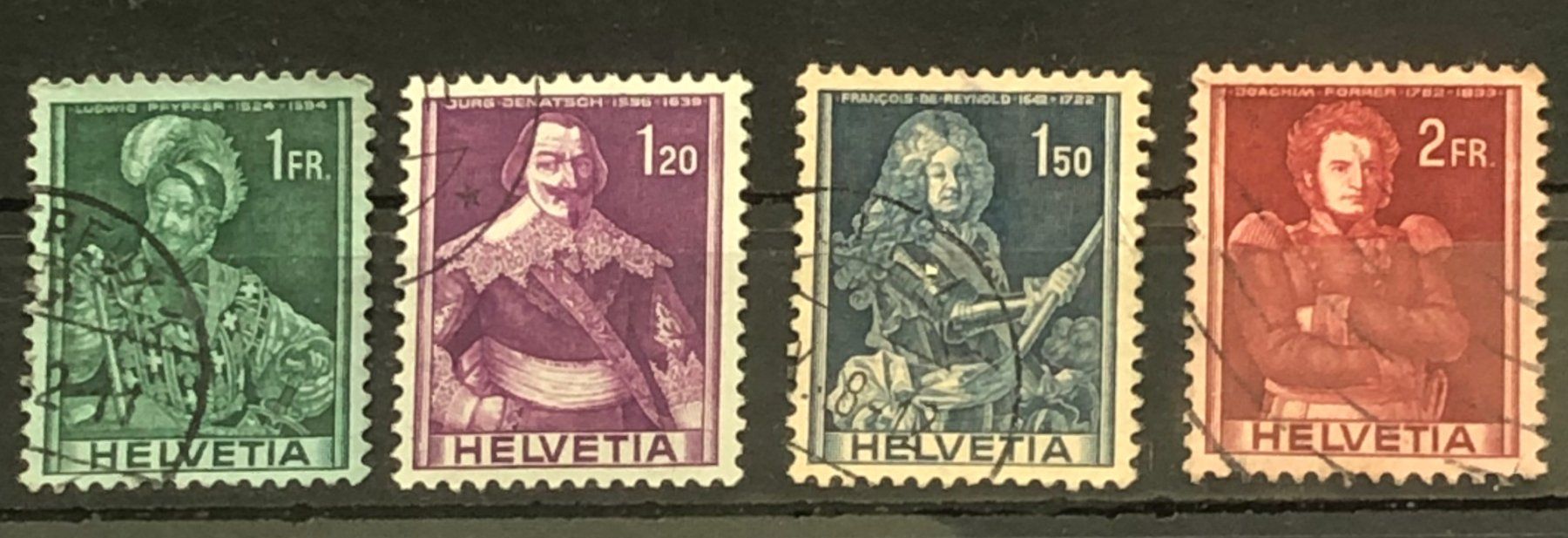 Tutti i francobolli: Historische Bilder mit Stempel – Usato da Aarau venduto da Billa007 2