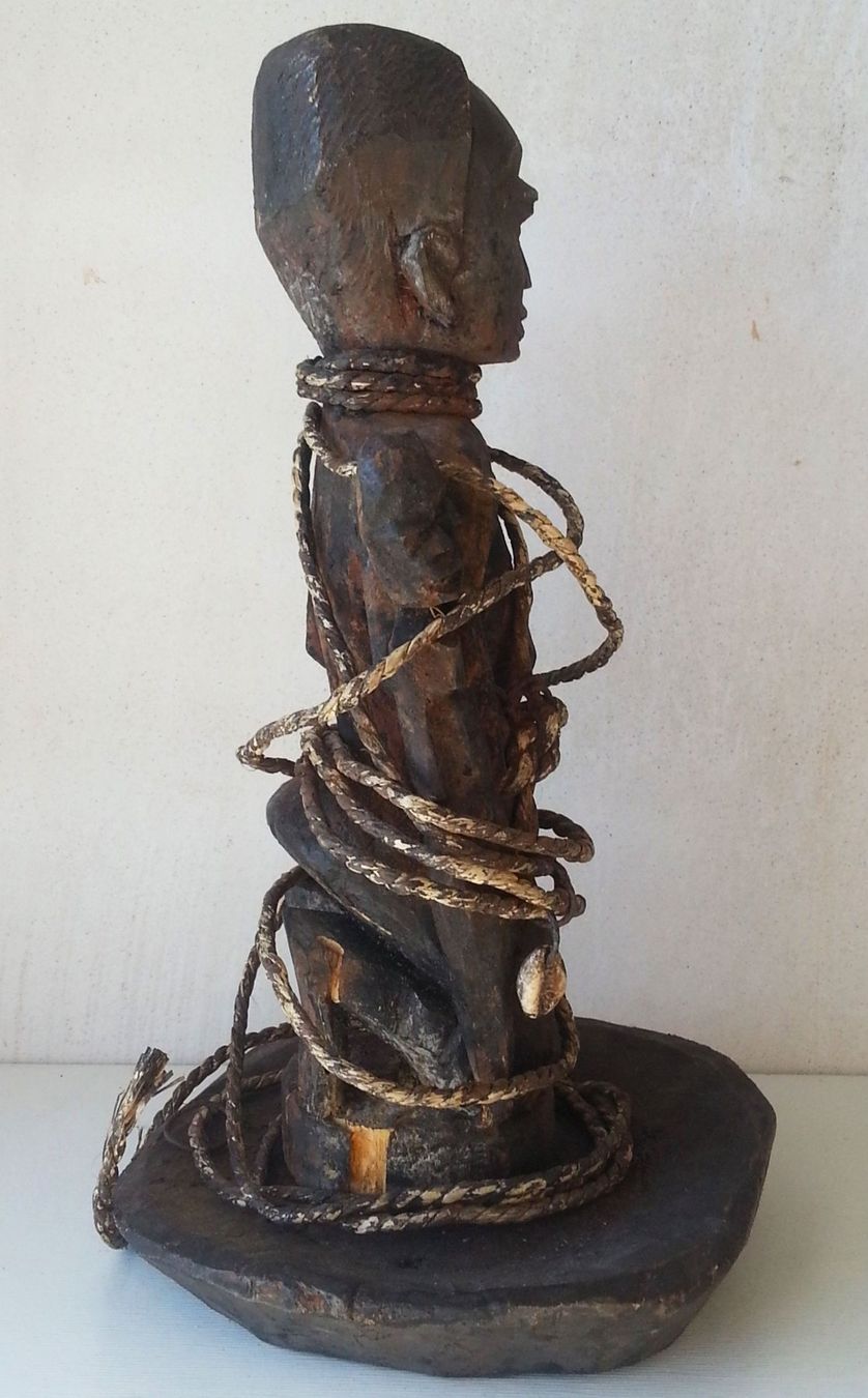 Skulpturen & Statuen: Voodoo Fetisch Westafrika - Mutter mit Kind in Seilen – Gebraucht aus Oberriet SG von ganesh435 2