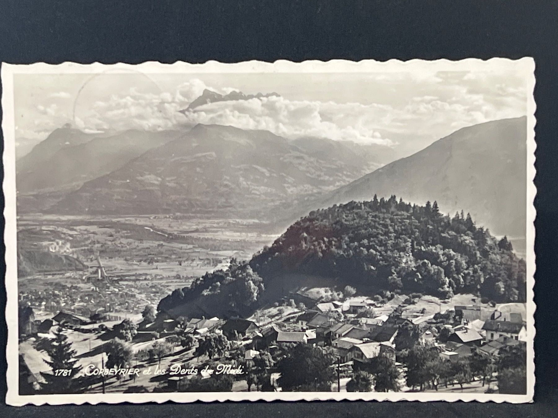 Ansichtskarten: Corbeyrier et les Dents du Midi – Gebraucht aus Widnau von Brusi9
