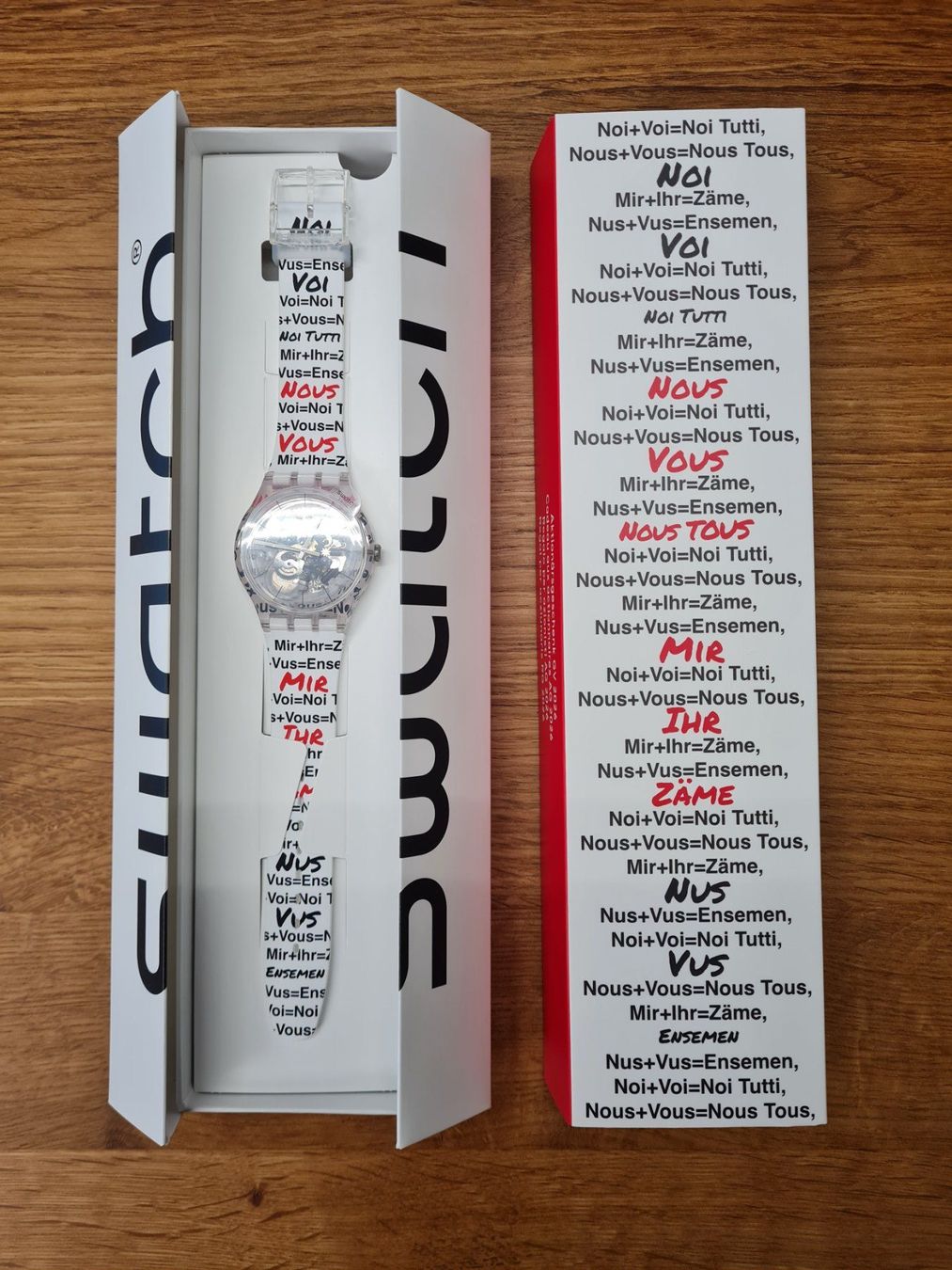 Swatch Orologi: Swatch Aktionärsuhr 2026 – Usato da Rotkreuz venduto da Haegar00