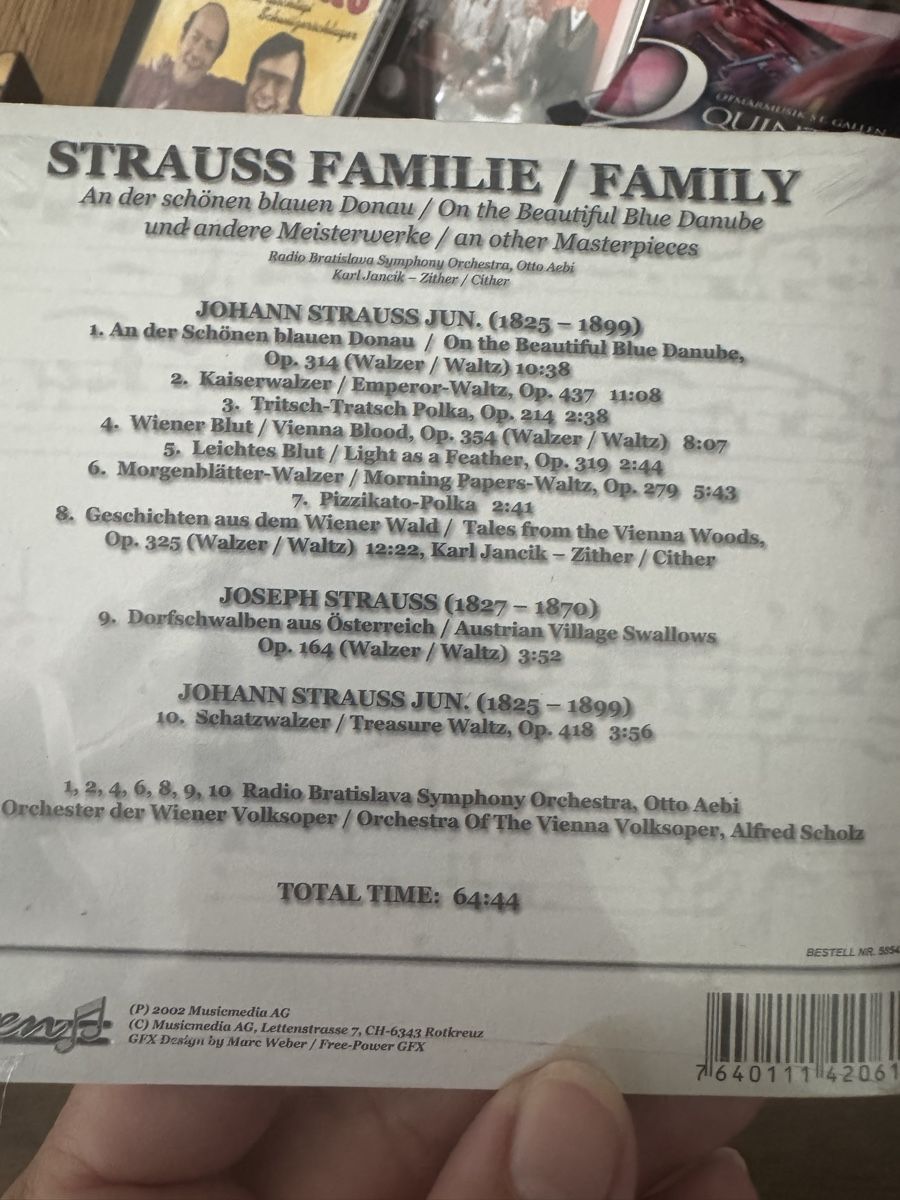 CD: CD strauss und vivaldi 2 stück – Usato da Rickenbach SZ venduto da Montagmorgen12 2